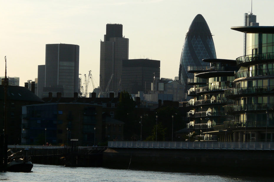 Quartier de la City à Londres