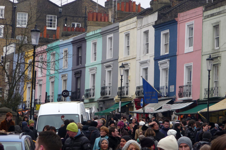 Le quartier de Notting Hill est toujours très animé