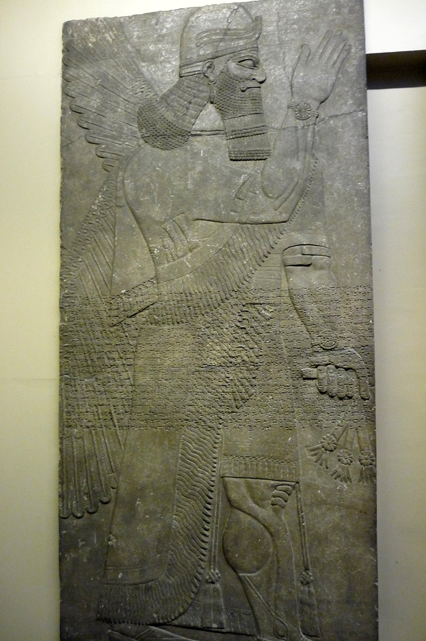 Relief assyrien provenant de Nimrud