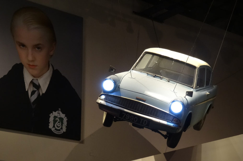 La voiture volante et le portrait de Drago Malefoy