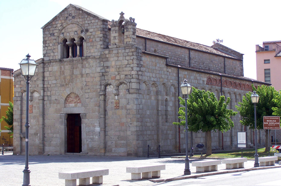 La Basilique San Simplicio d'Olbia