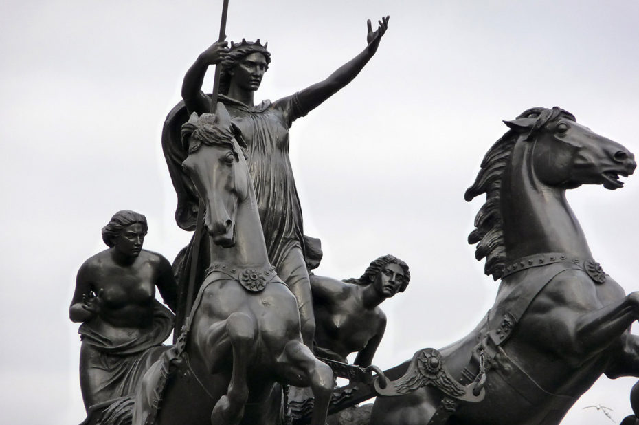 Statue de Boadicée, héroïne de la patrie - Thomas Thornycroft