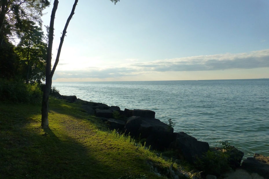 Le lac Ontario à Niagara-on-the-lake