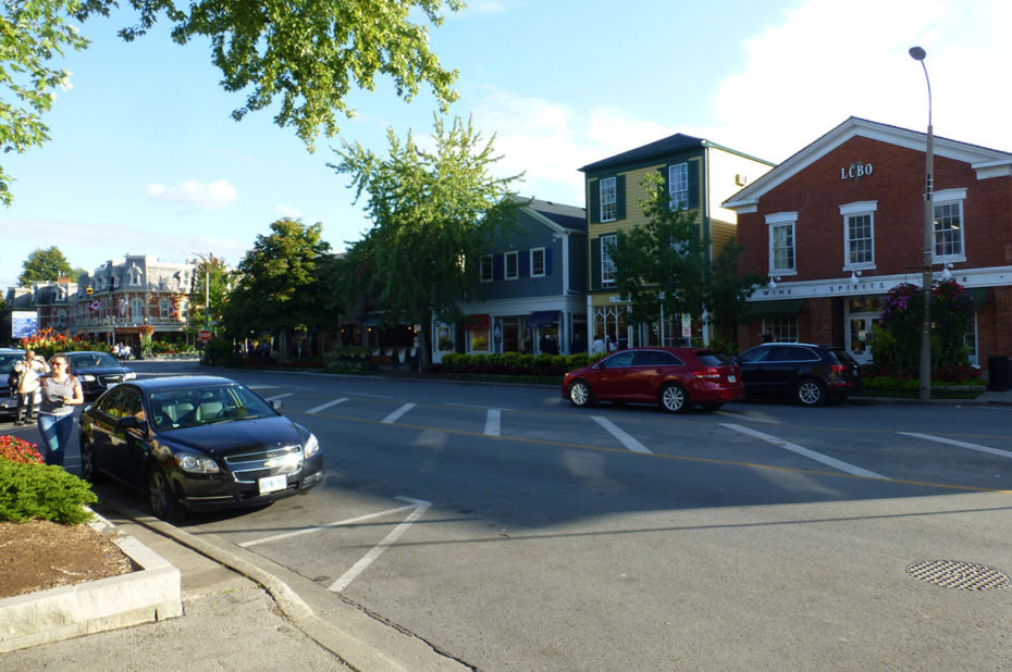 Dans les rues de Niagara-on-the-Lake