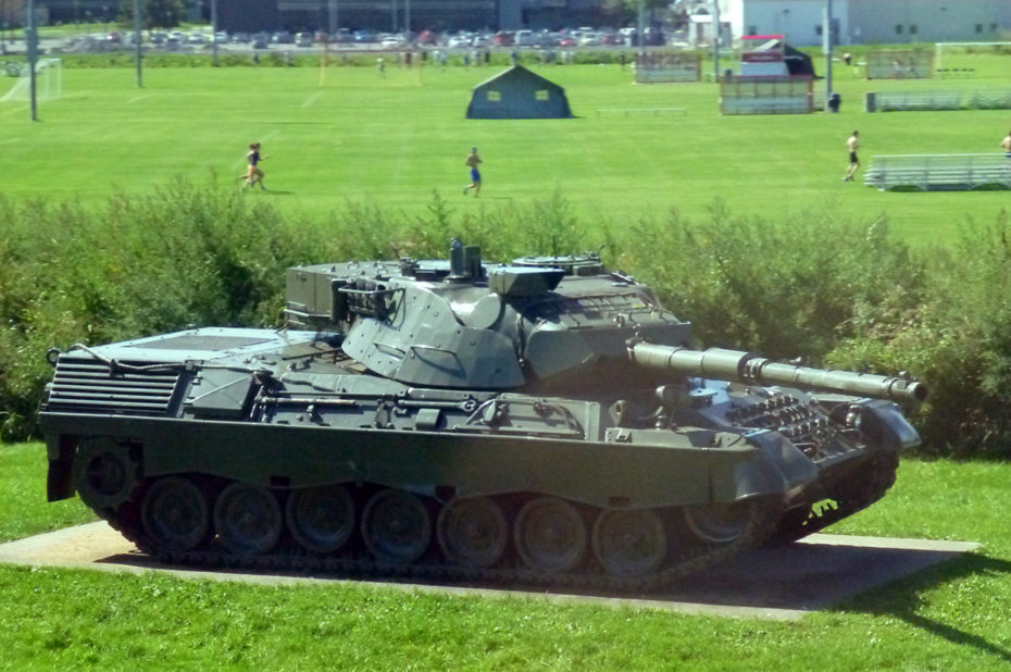 Char d'assaut au Fort Henry à Kingston