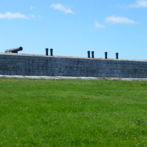 Le fort Henry a été construit pour prévenir une attaque américaine sur la pointe Henry