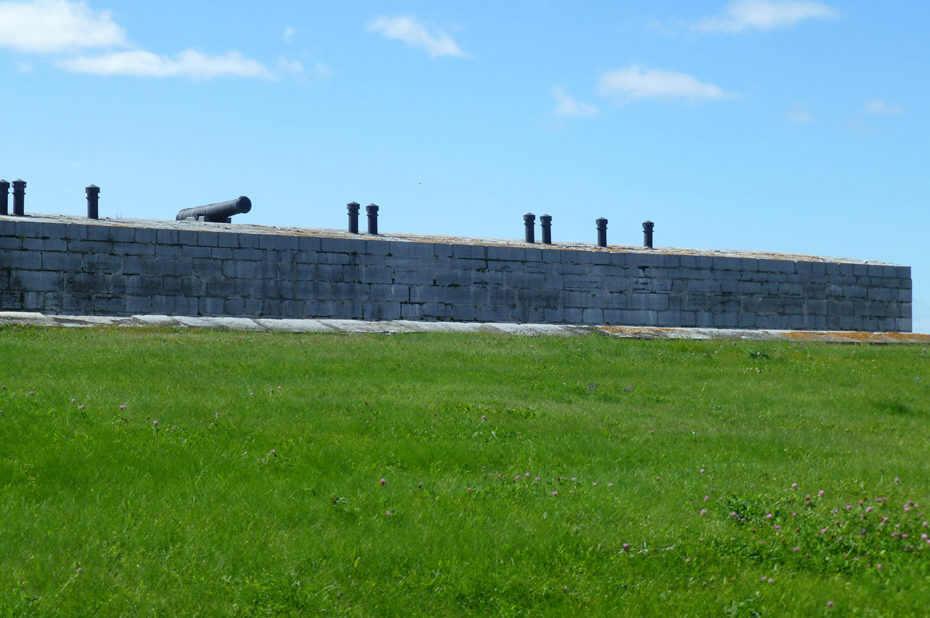 Le fort Henry a été construit pour prévenir une attaque américaine sur la pointe Henry