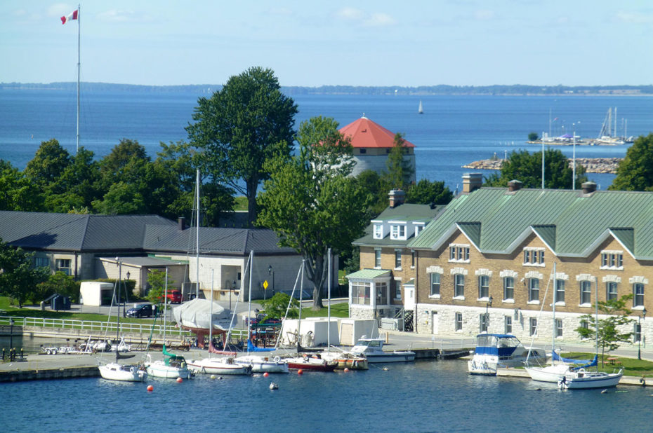 Le petit port de plaisance de Kingston