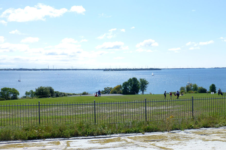 Vue sur le fleuve Saint-Laurent depuis le Fort Henry