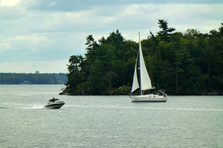 Le bateau est le seul moyen de transport