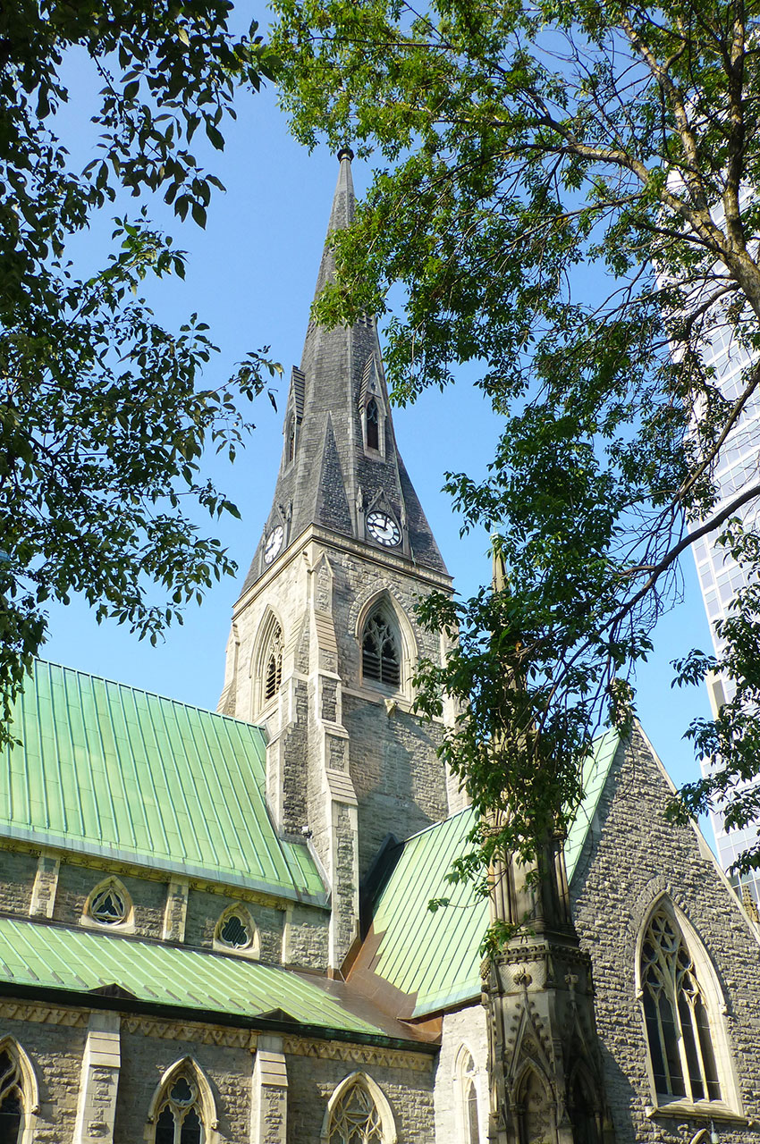 Le clocher de la cathédrale Christ Church