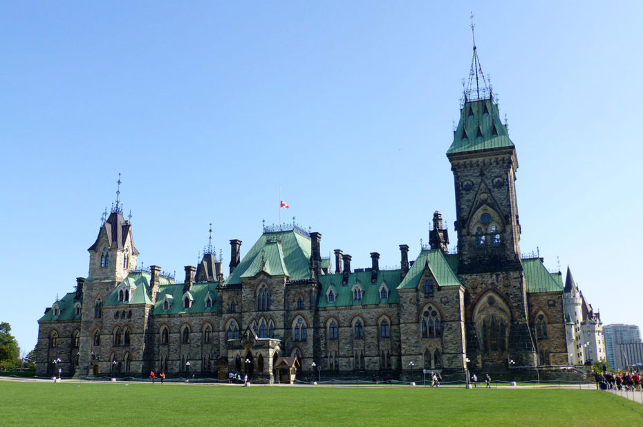 L'édifice est du Parlement d'Ottawa