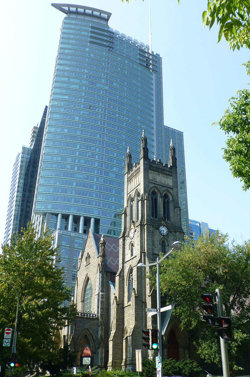 L'église anglicane Saint-Georges a été construite en 1870