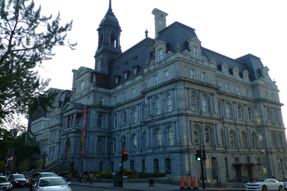 Hôtel-de-Ville dans le Vieux-Montréal