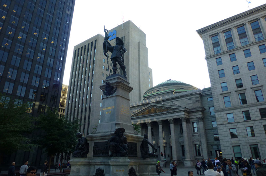 Monument à la mémoire de Paul de Chomedey, sieur de Maisonneuve