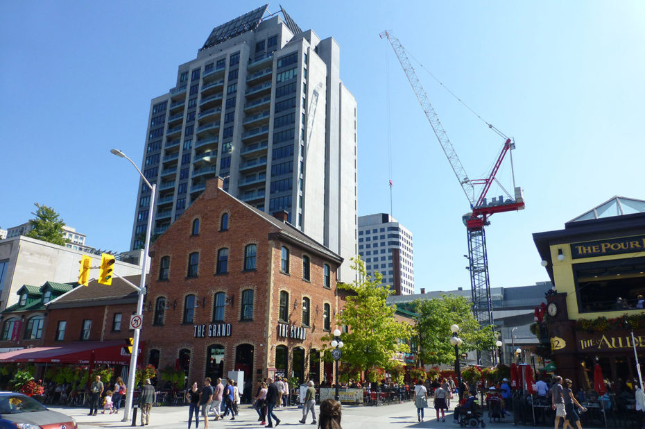 Le quartier animé du Marché By d'Ottawa