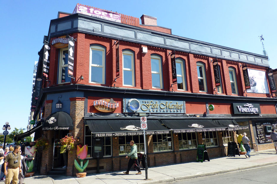 The Fish Market Restaurant sur York Street à Ottawa