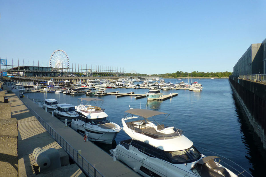 Vue sur le Vieux-Port de Montréal