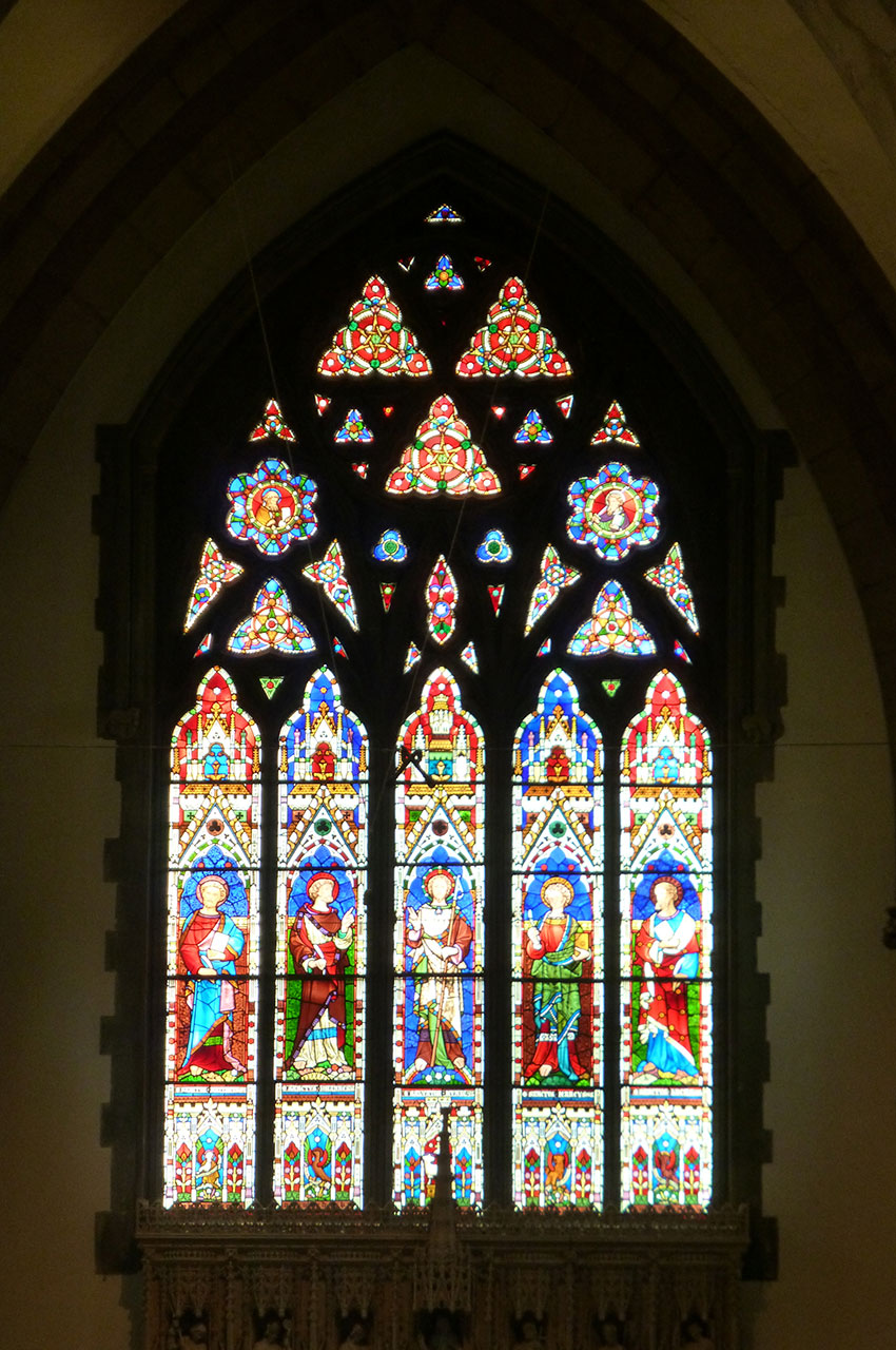 Les vitraux du chœur de la cathédrale