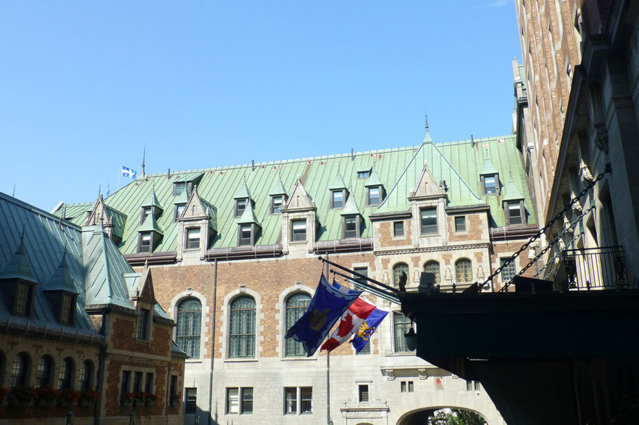 Au cœur de l'hôtel de luxe qu'est le château Frontenac