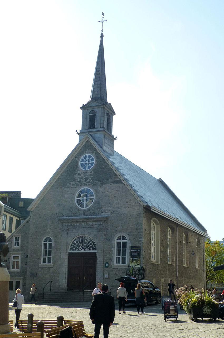 L'église Notre-Dame des Victoires date de 1690