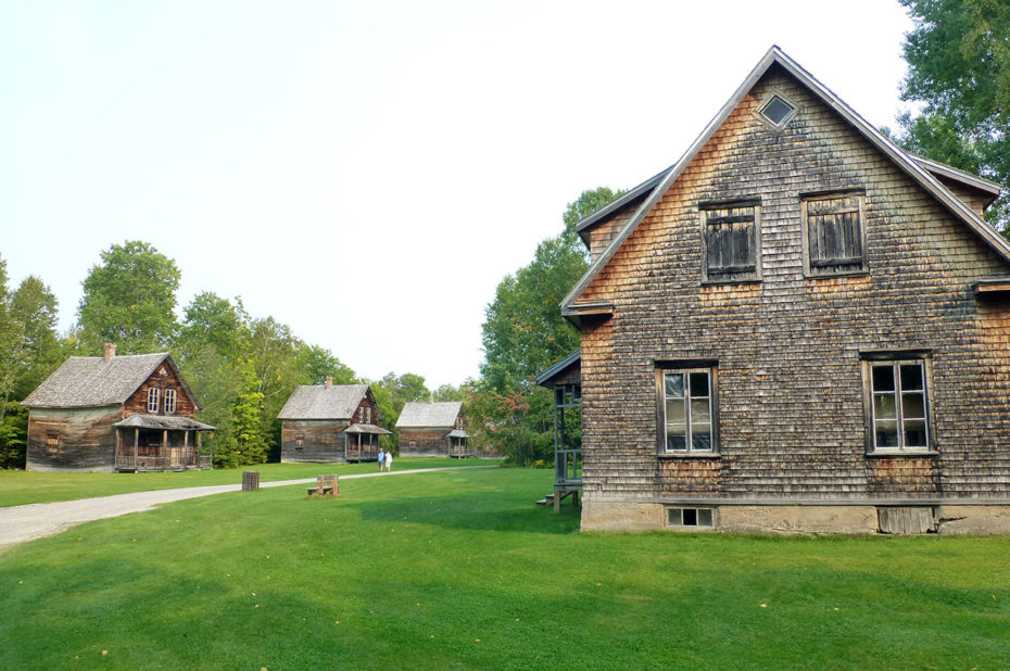 Au cœur du village fantôme de Val-Jalbert