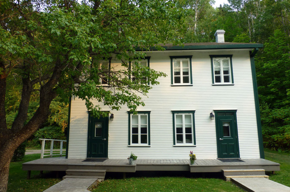 Une maison récente pour héberger les visiteurs à Val-Jalbert