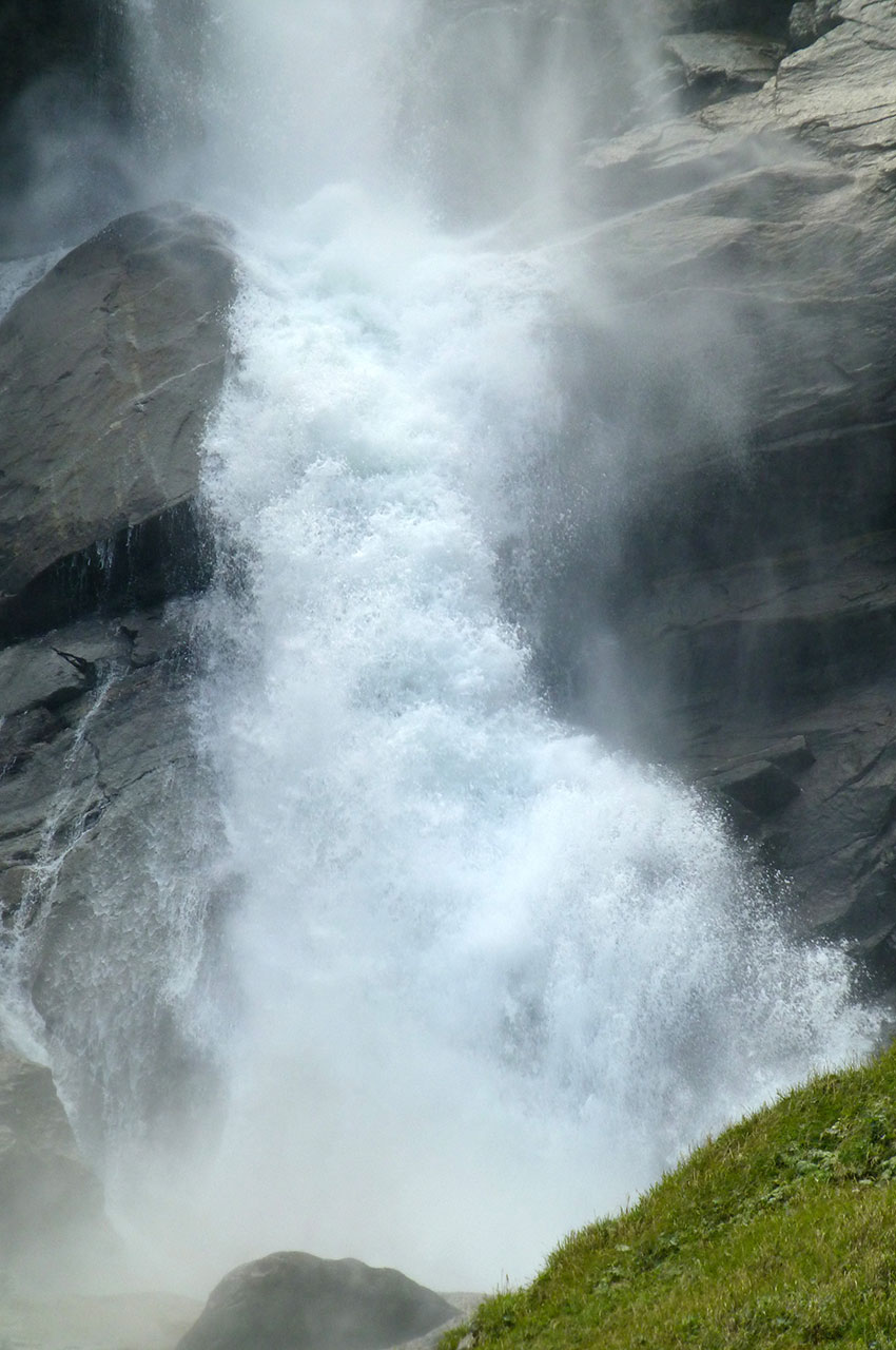 L'écume des cascades de Krimml