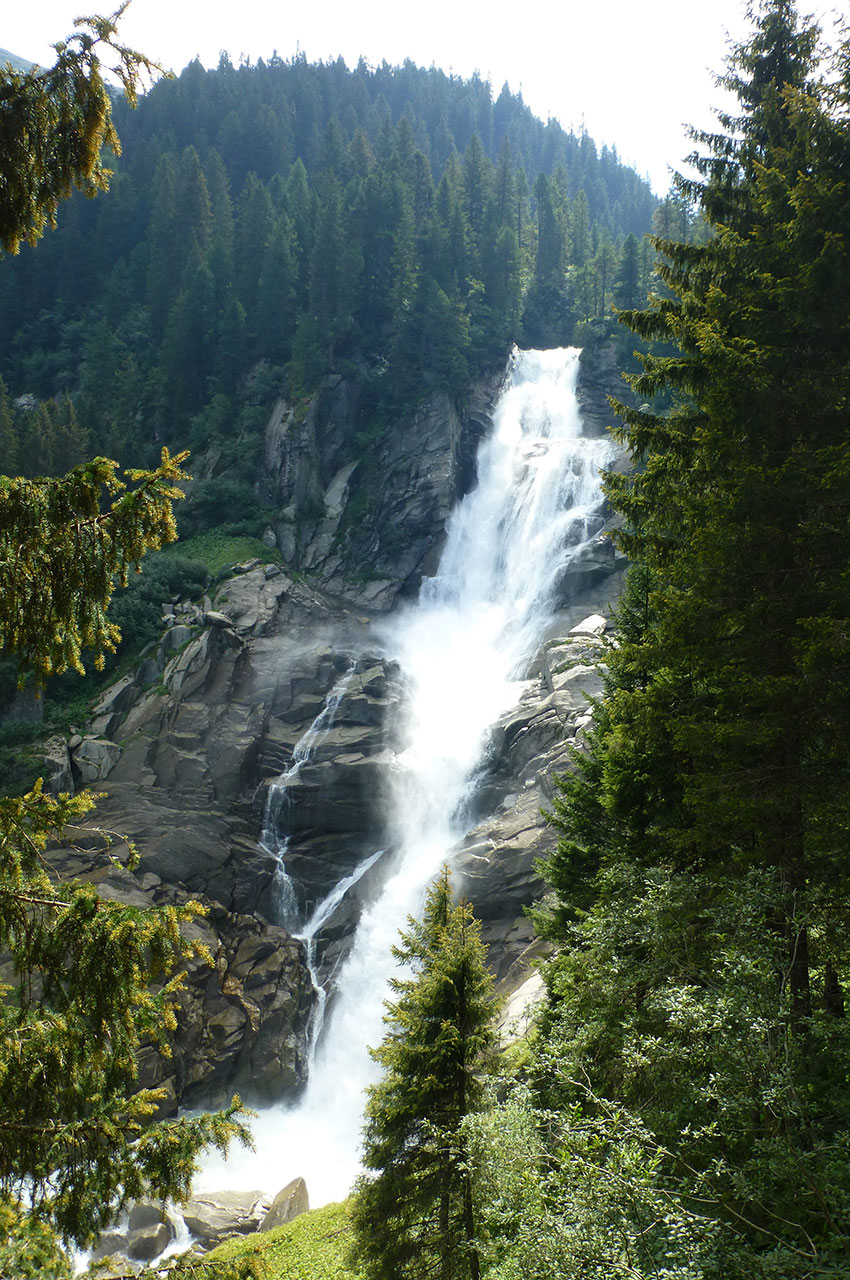 Les cascades de Krimml, un des joyaux du parc Hohe Tauern