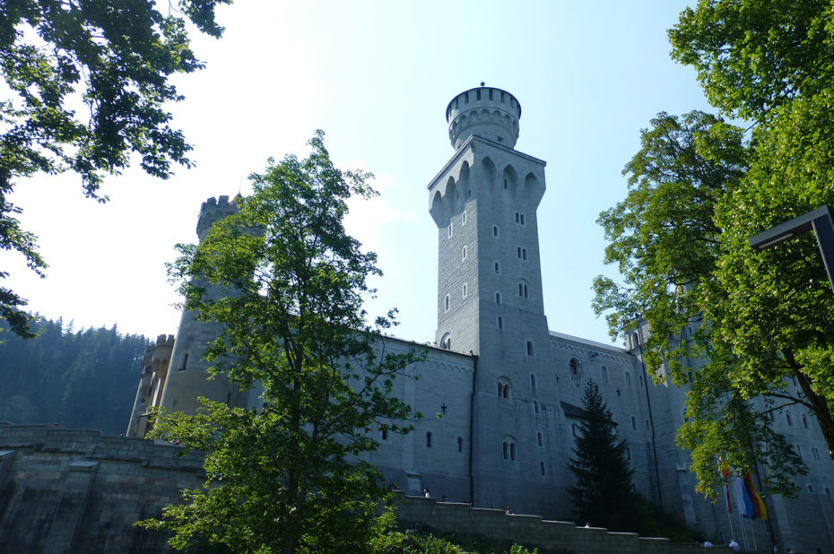 Le château de Neuschwanstein de Louis II de Bavière