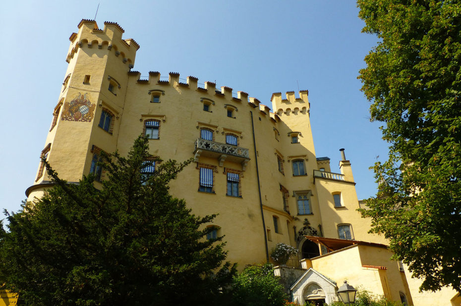 Château de Hohenschwangau ou château du Haut Pays du Cygne