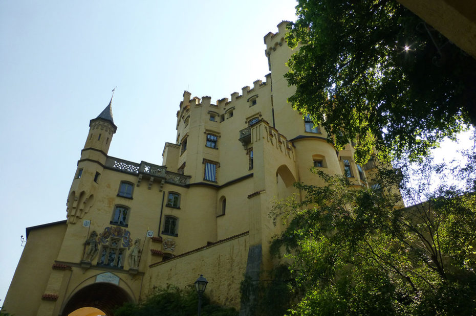 Le château de Hohenschwangau, construit par Maximilien II