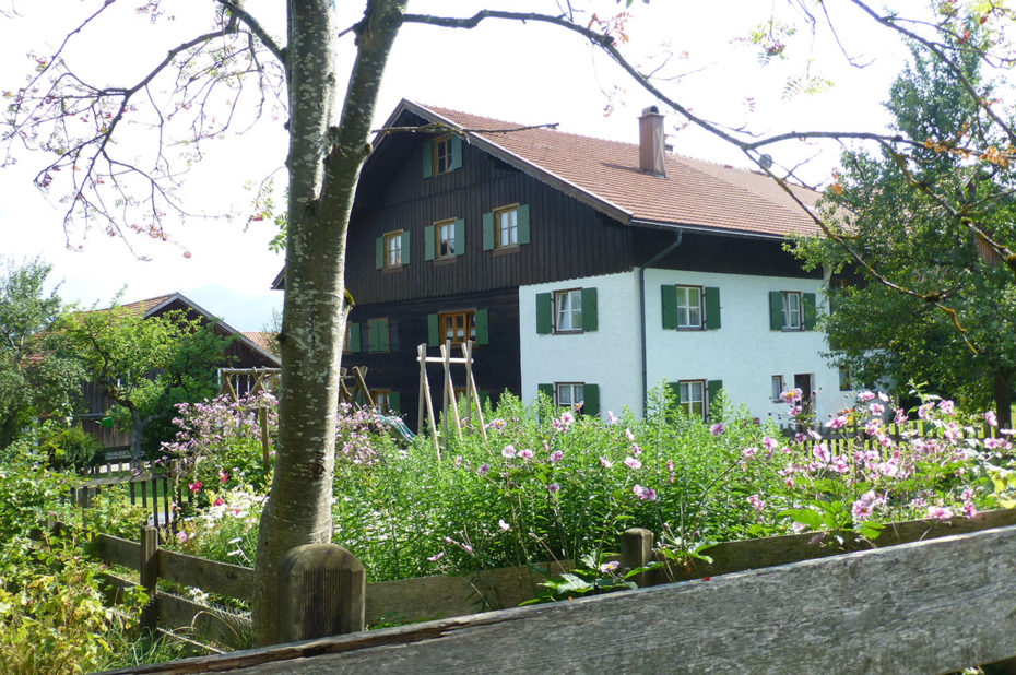 Au cœur du village fleuri d'Oy-Mittelberg