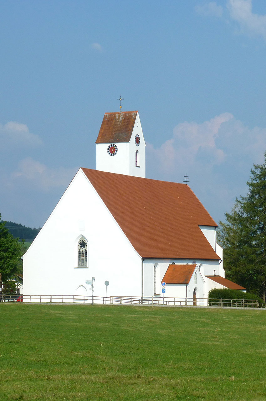 L'église de pèlerinage Maria Rain