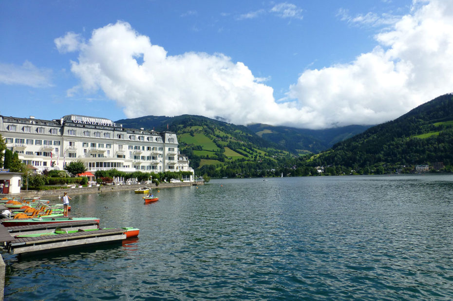 Le Grand Hôtel avec sa magnifique vue sur le lac Zeller See