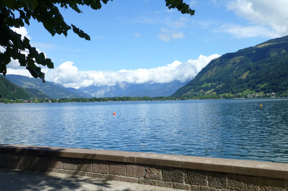 Le lac Zeller See a une longueur de 3,8 km