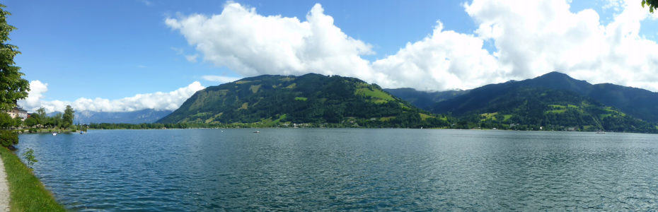 Au bord du lac Zeller See à Zell am See