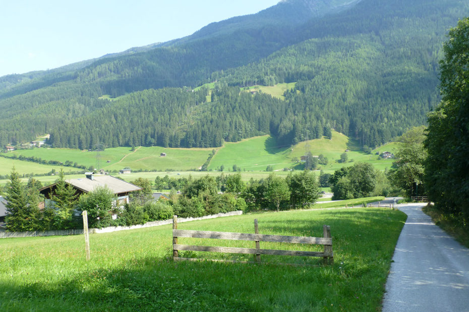 Route de Weyer à Bramberg am Wildkogel