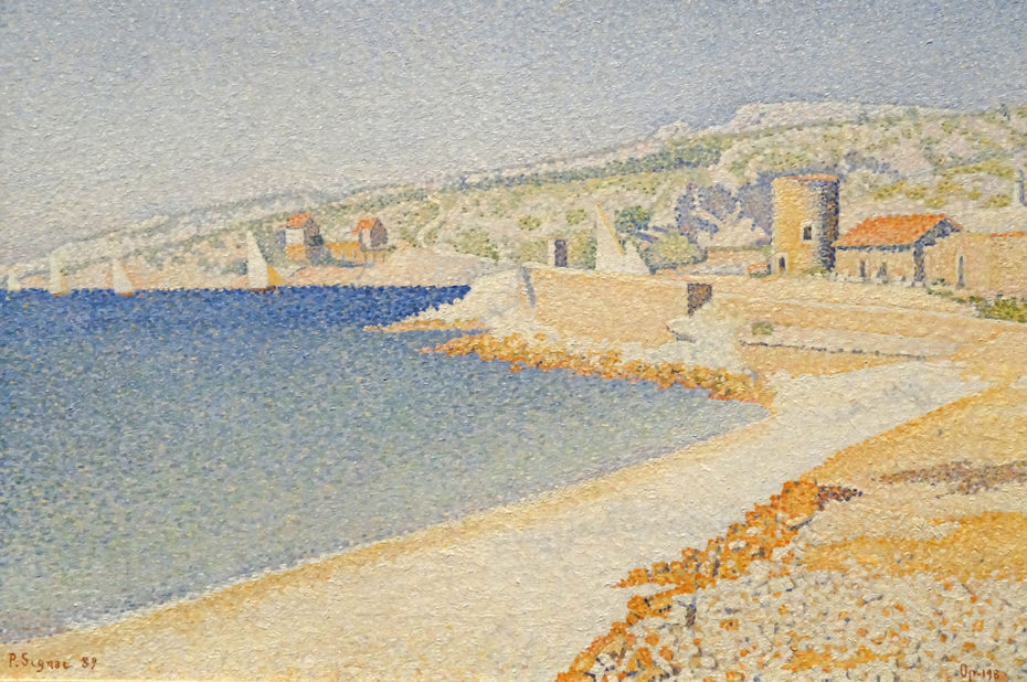 La Jetée à Cassis, Opus 198 de Paul Signac