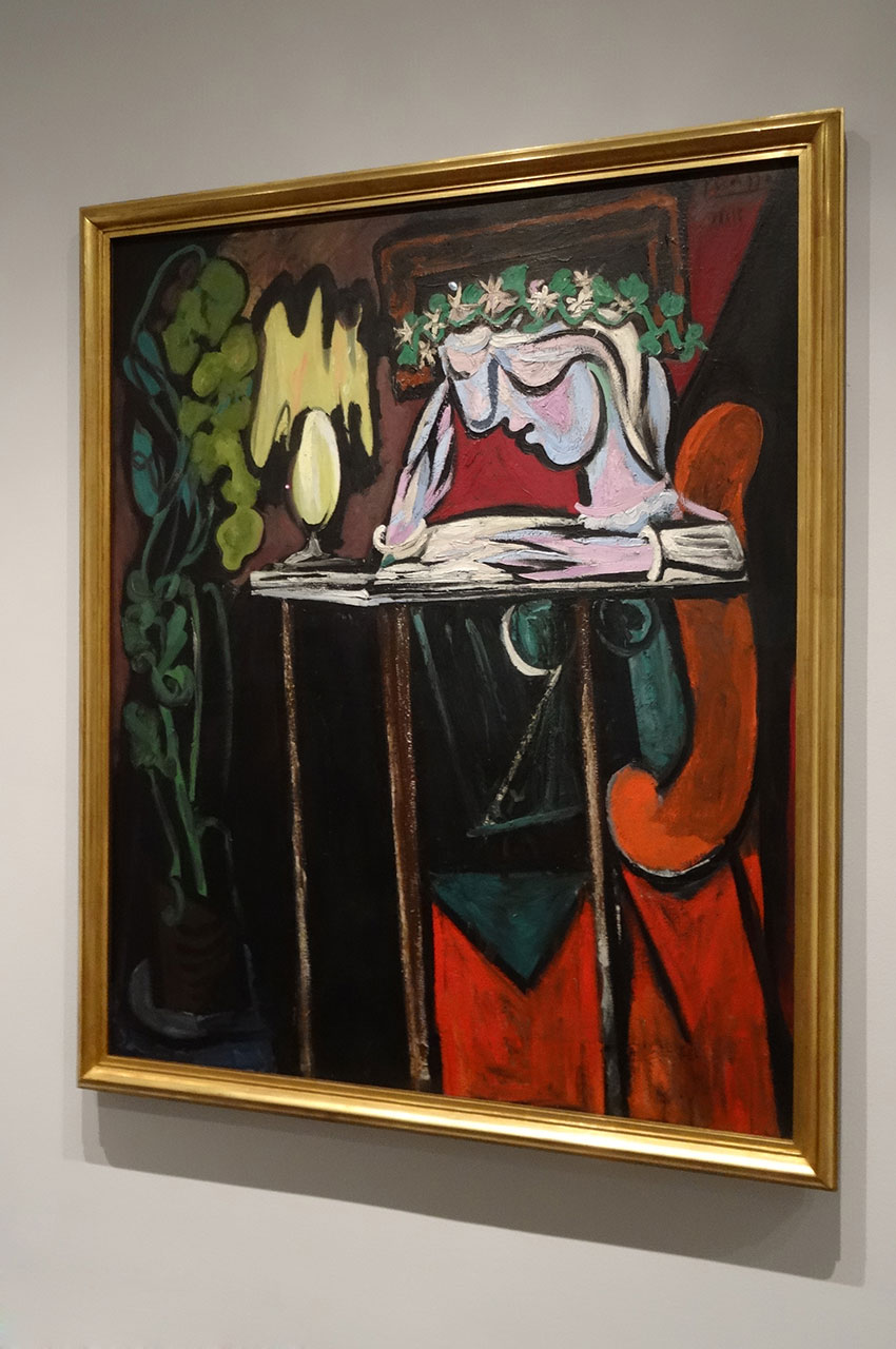 La lecture sur une table de Pablo Picasso