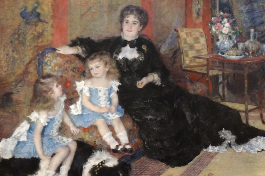 Madame Georges Charpentier et ses enfants d'Auguste Renoir