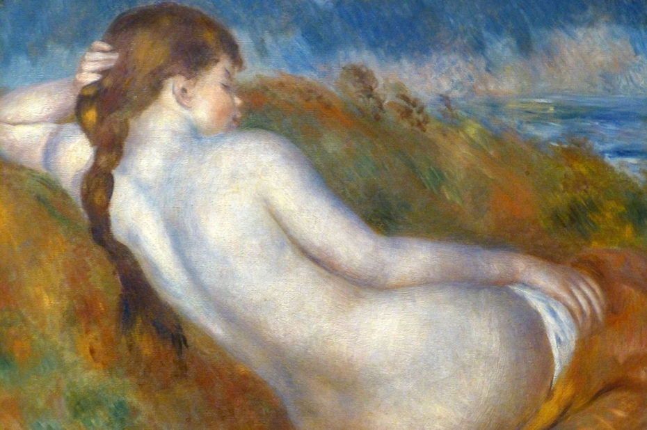 Nu couché, par Auguste Renoir - peinture