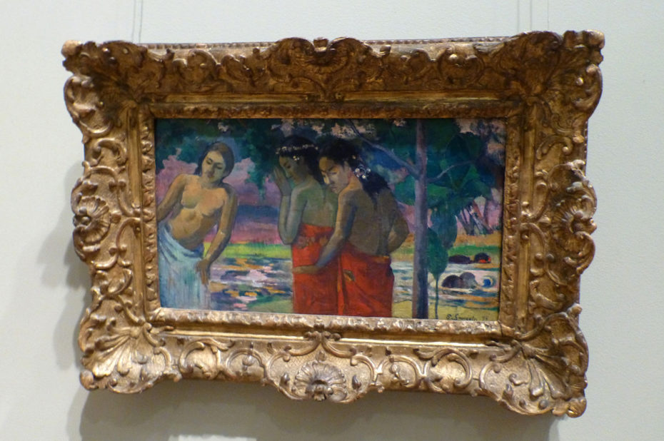 Trois femmes tahitiennes de Paul Gauguin