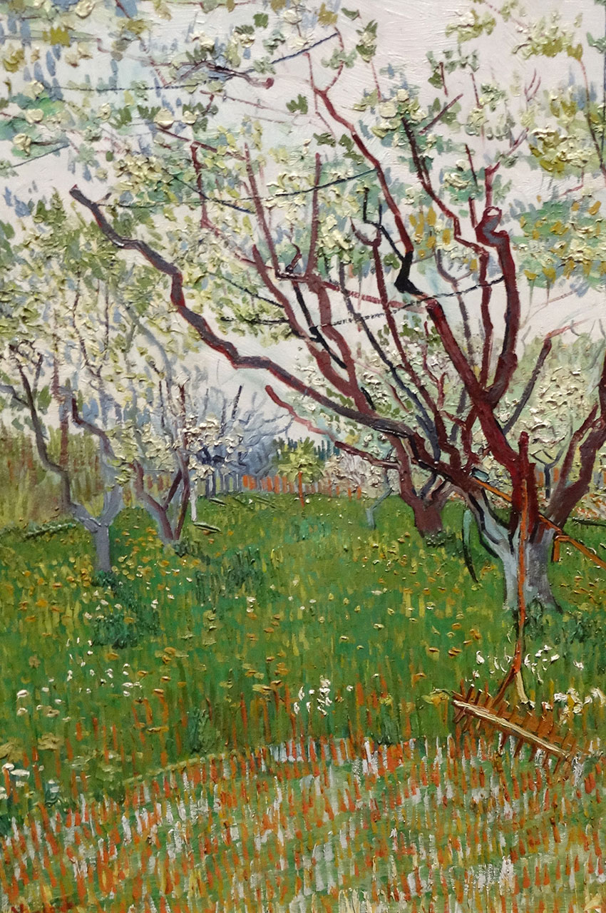 Le verger en fleurs de Vincent Van Gogh