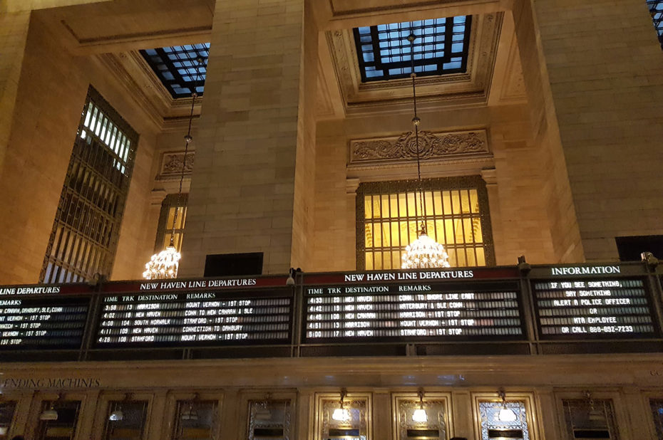 300 trains partent chaque jour de Grand Central