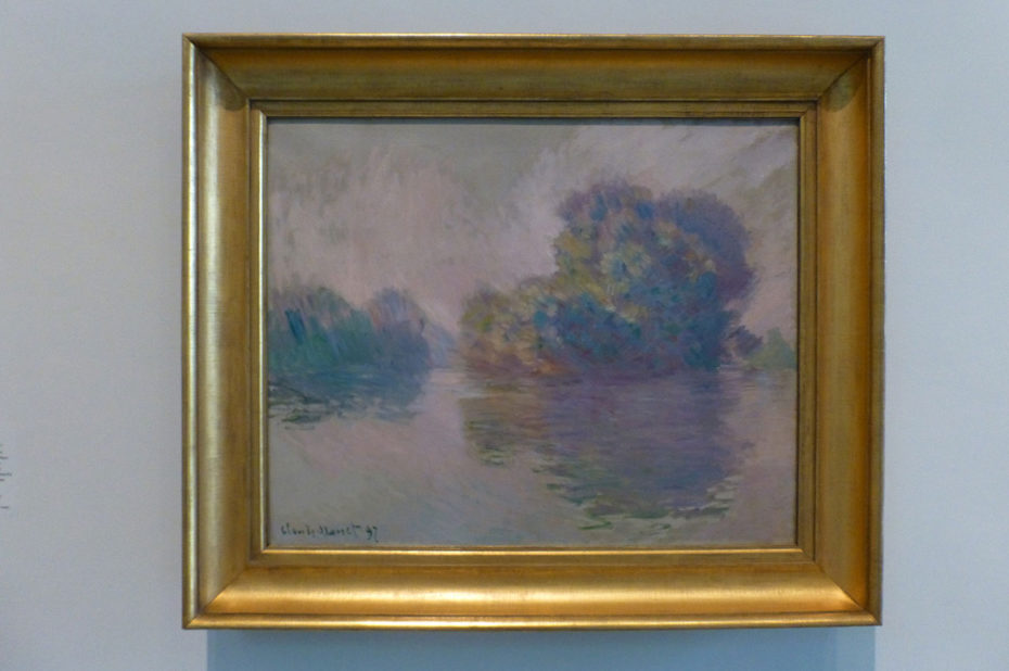 Les Iles à Port-Villez de Claude Monet