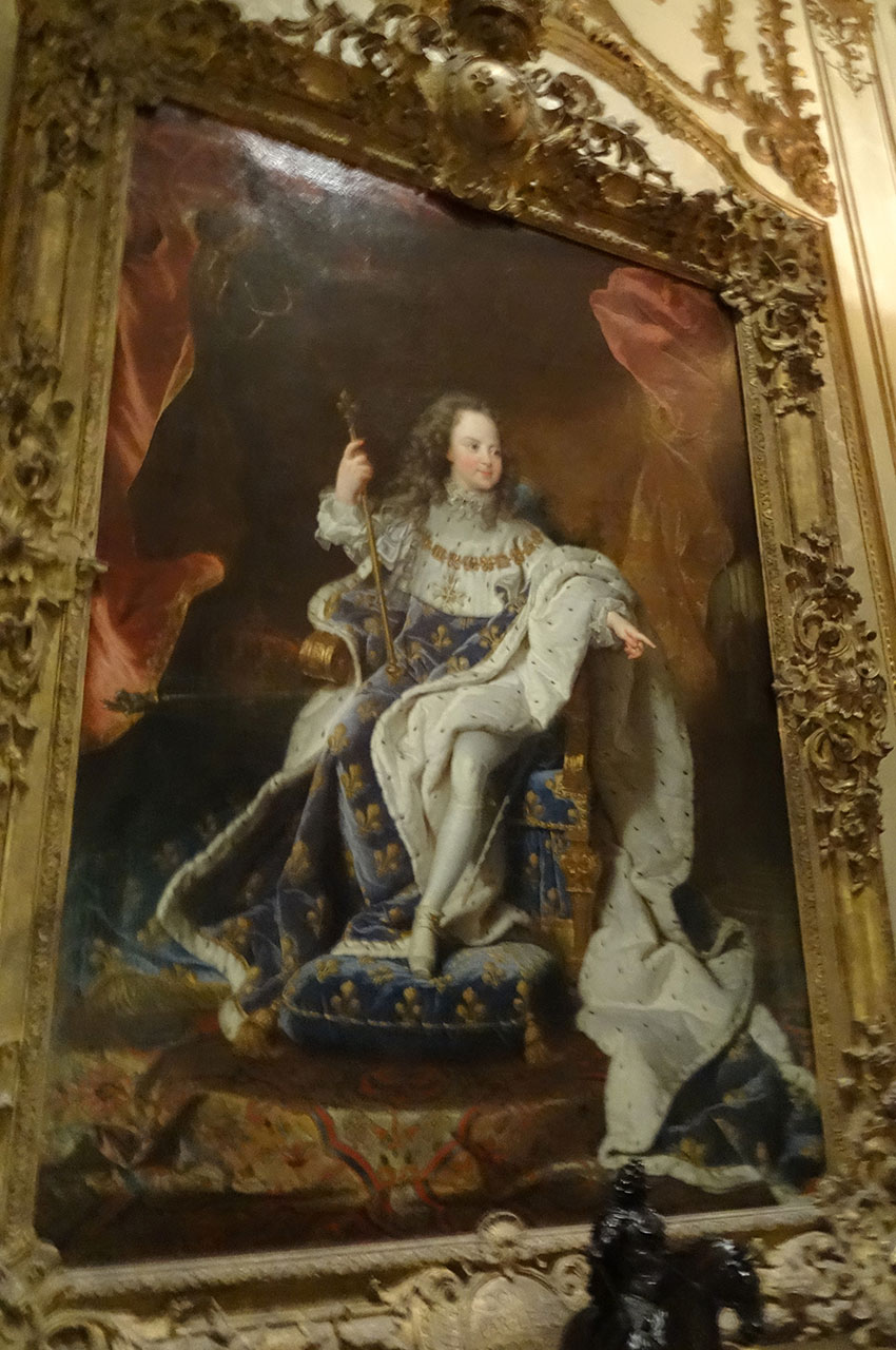 Peinture de Louis XV enfant