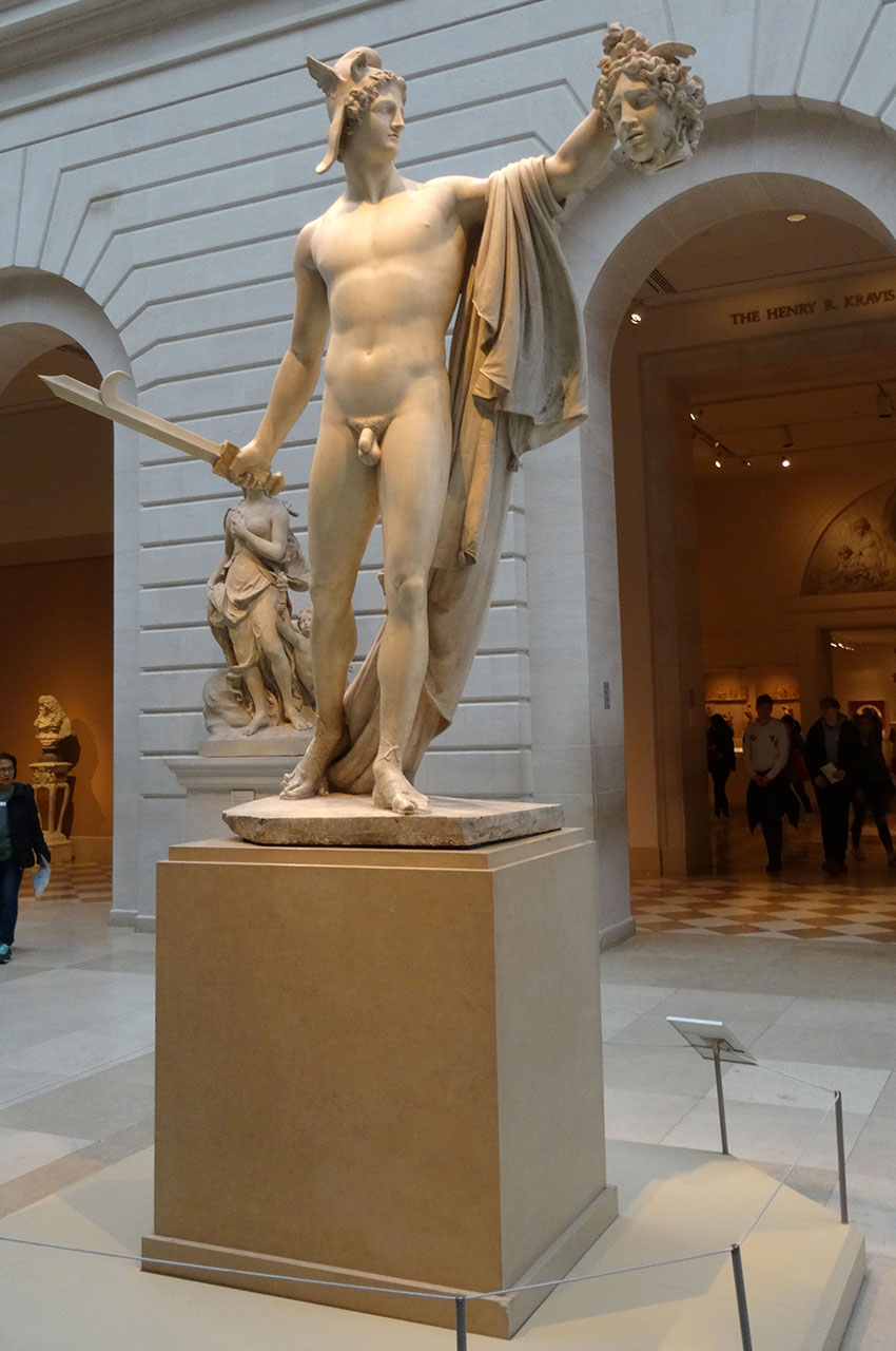 Persée avec la tête de Méduse d'Antonio Canova