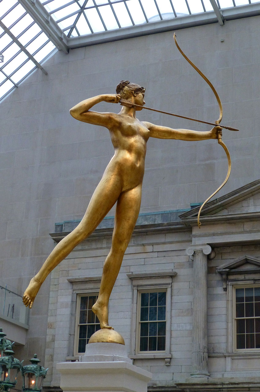 Statue de Diane, par Augustus Saint-Gaudens