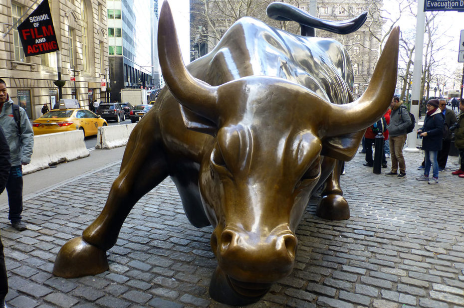 Charging Bull, le taureau de Wall Street